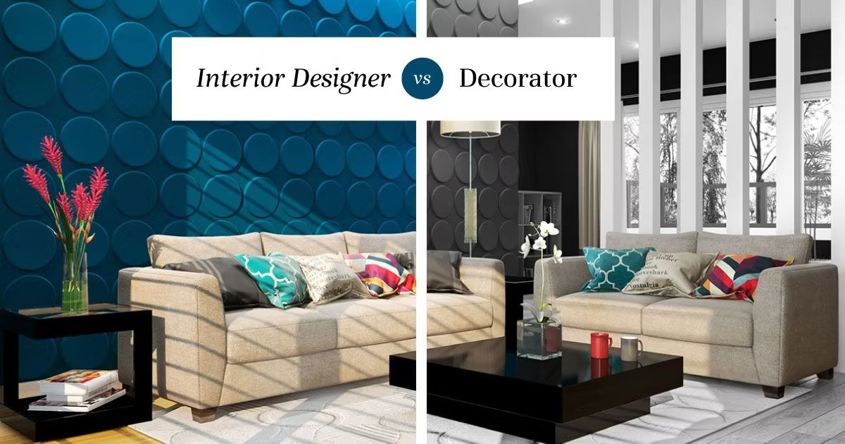 Interior Decoration vs. Interior Design: What's the difference?