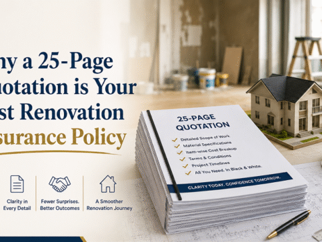 Why a 25-Page Quotation is Your Best Renovation Insurance Policy