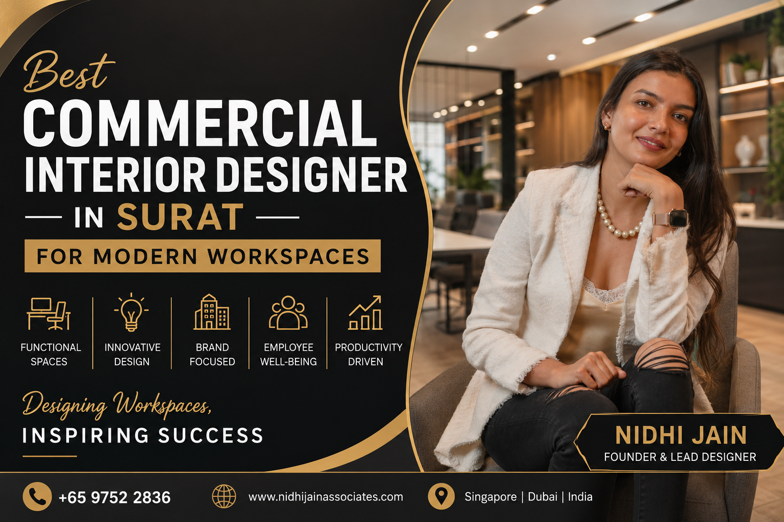 Best Commercial Interior Designer in Surat